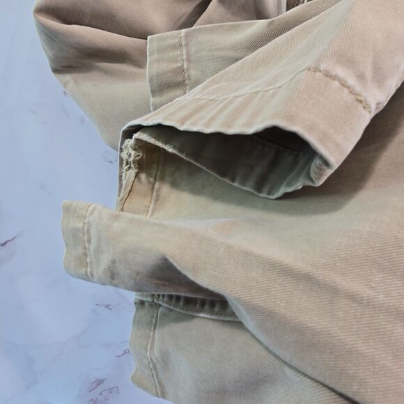 Carhartt Pants Mens 44 X 32 Khaki Tan Canvas Straight Chino Relaxed Fit Brown - Picture 11 of 13